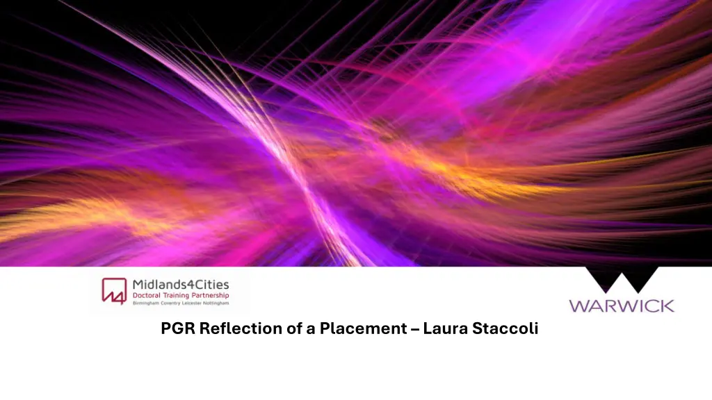pgr reflection of a placement laura staccoli