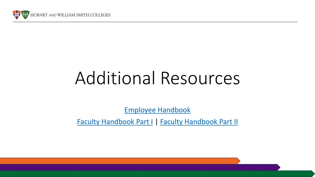 additional resources