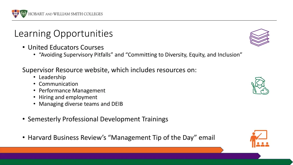 learning opportunities united educators courses