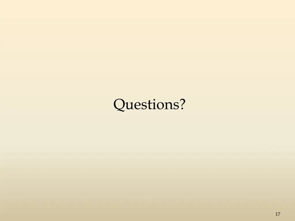 questions