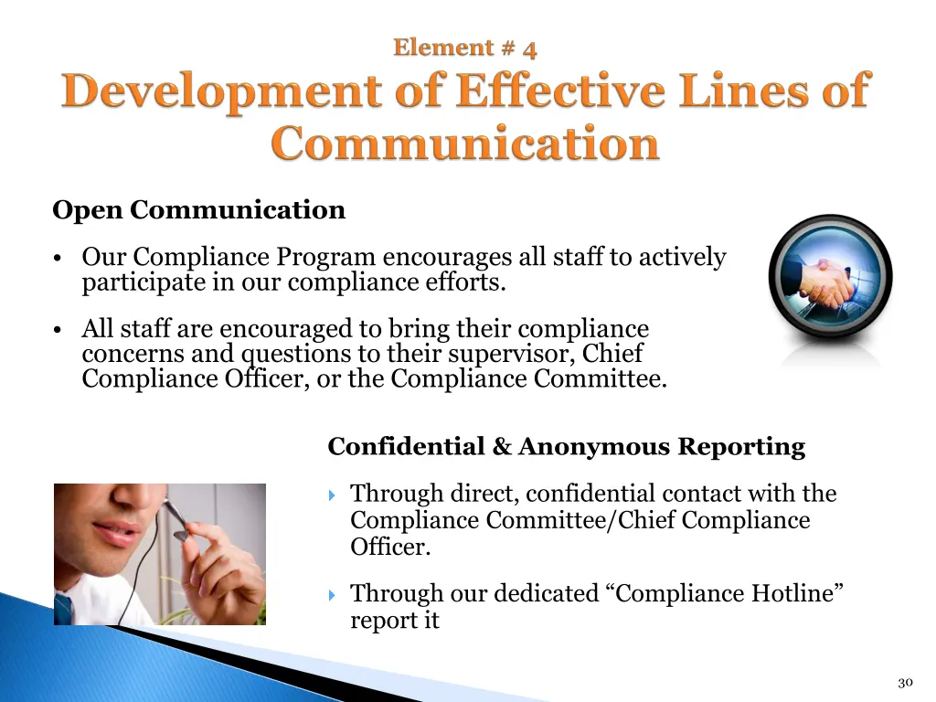 open communication