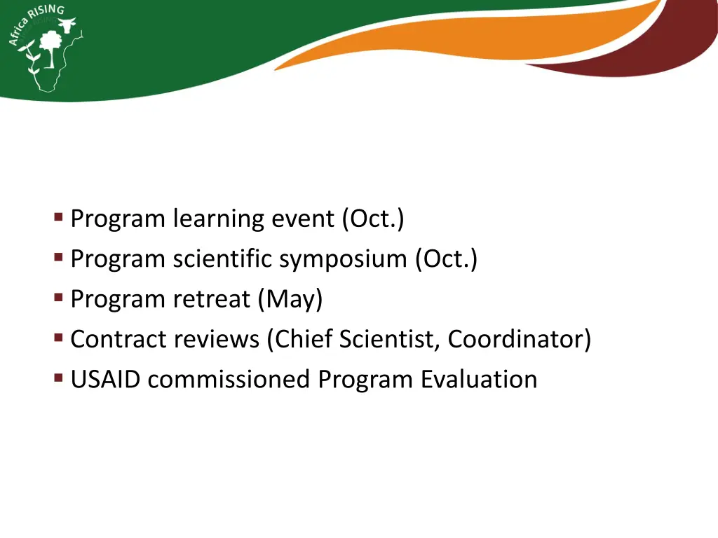 program learning event oct program scientific