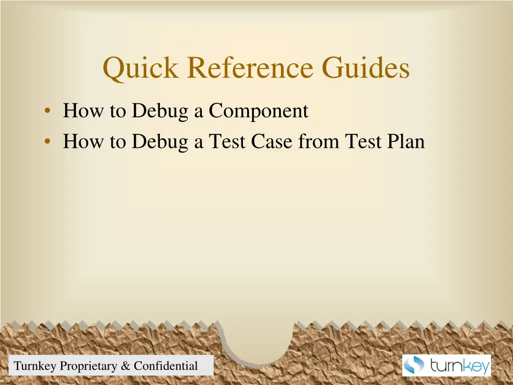 quick reference guides