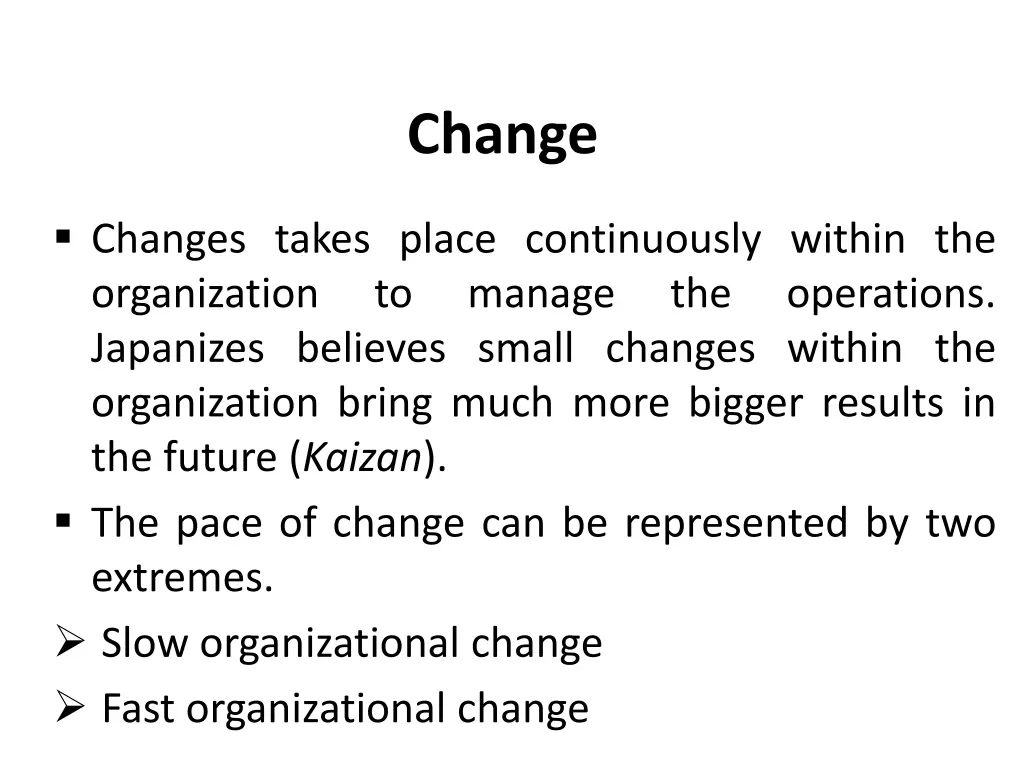 change