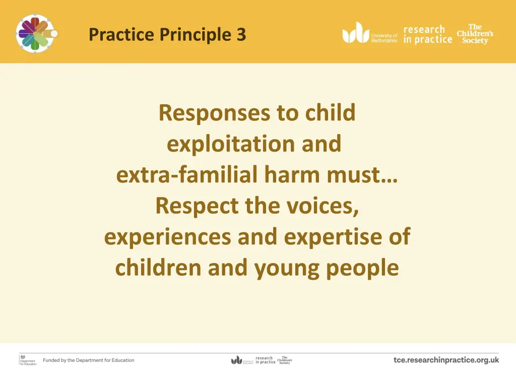 practice principle 3
