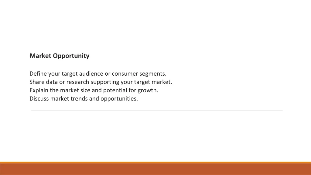 market opportunity