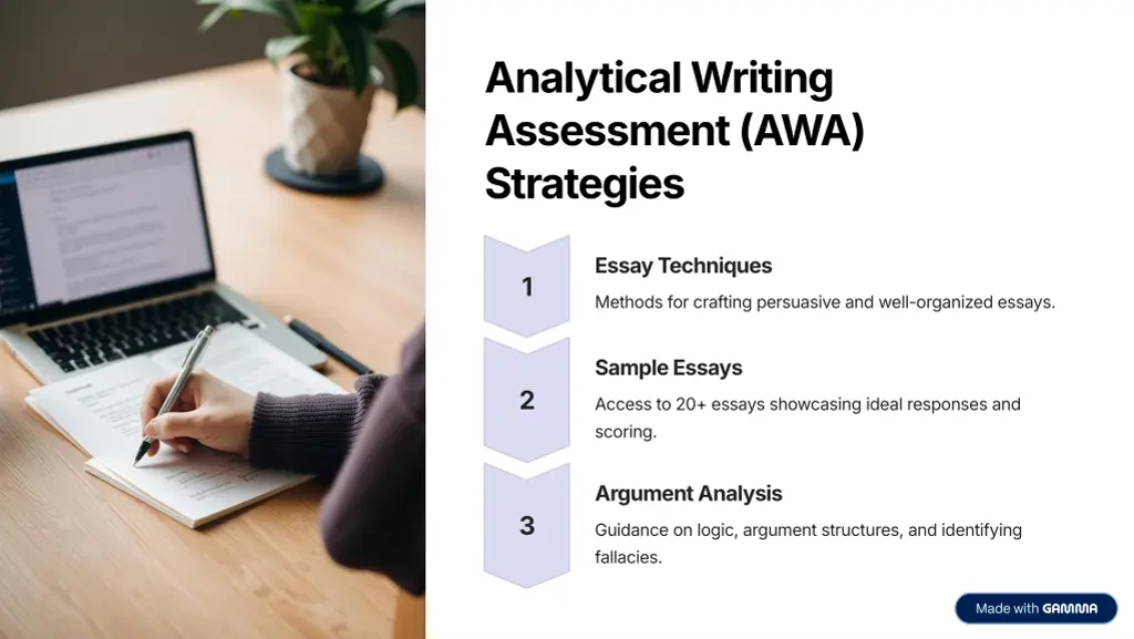 analytical writing assessment awa strategies