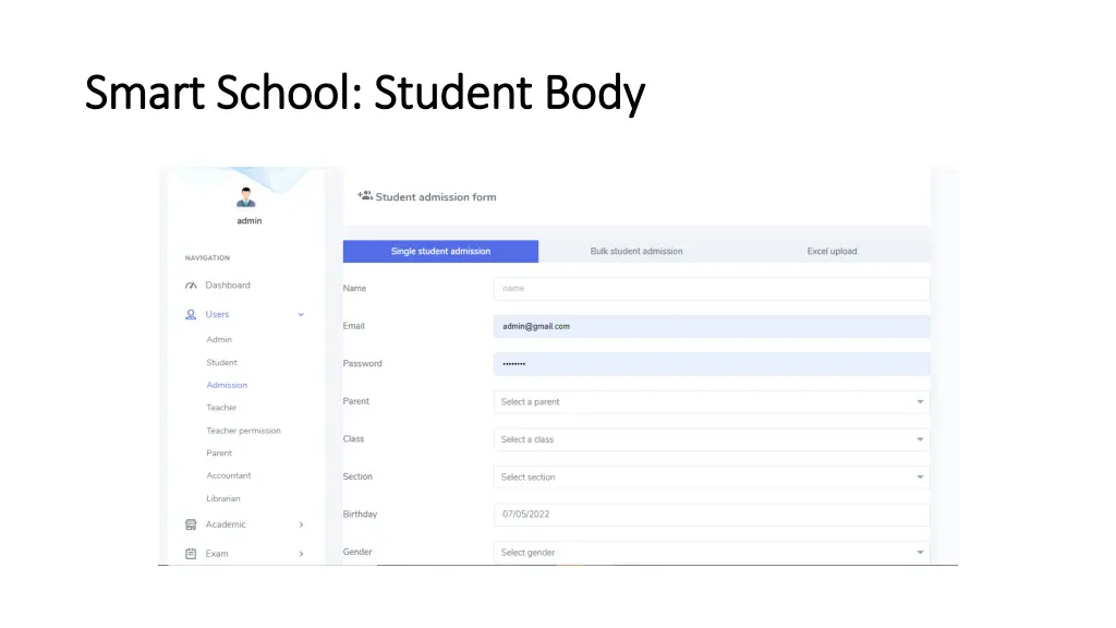 smart school student body smart school student