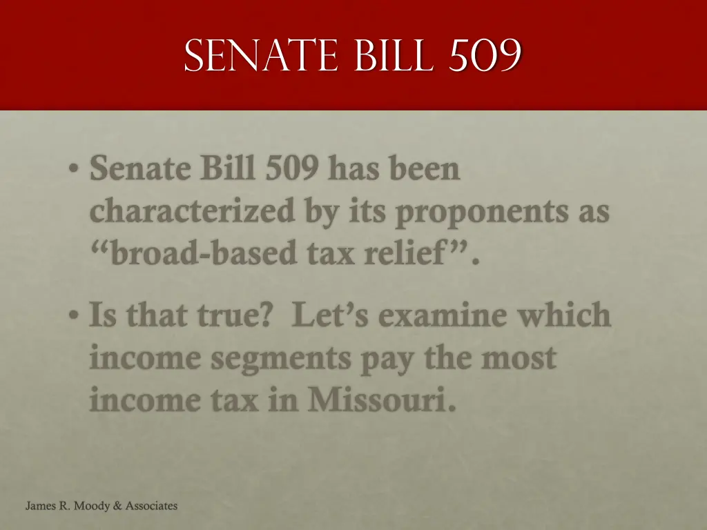 senate bill 509