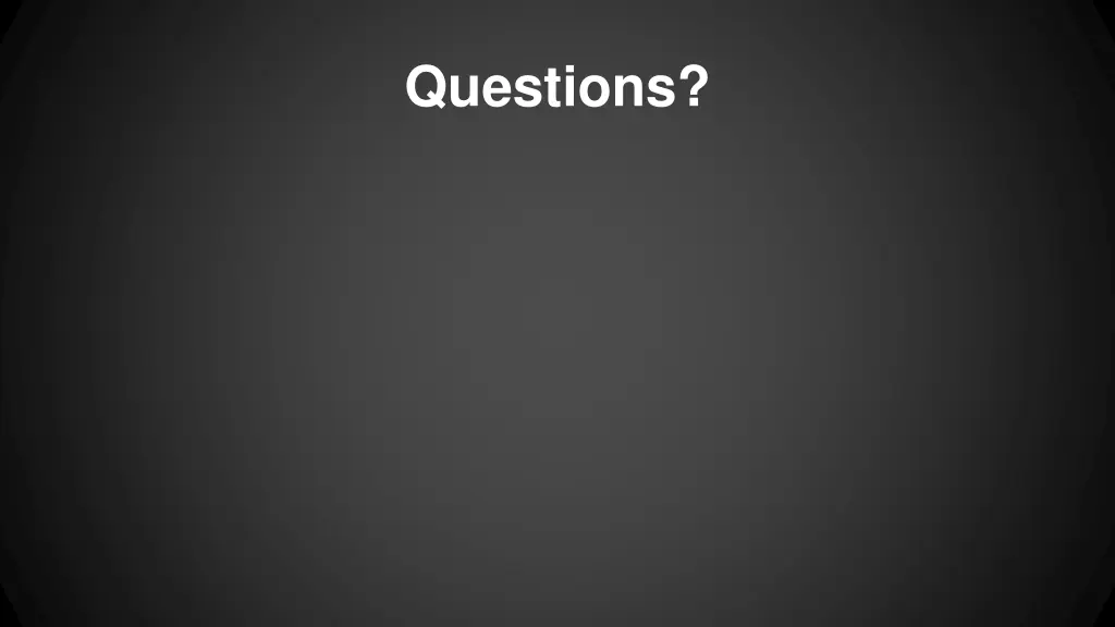 questions