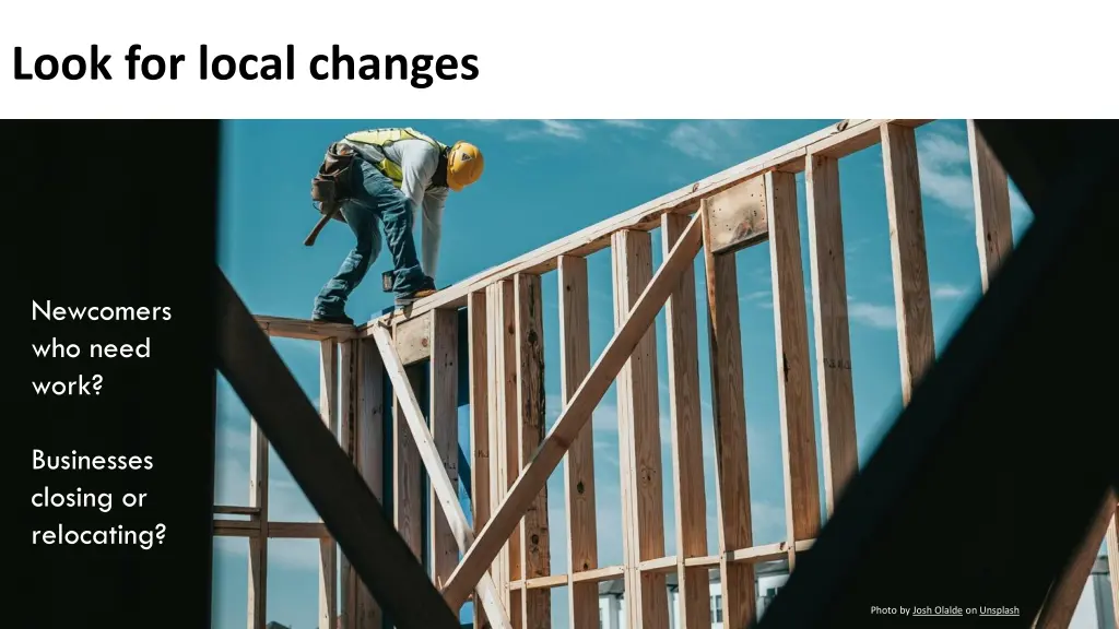 look for local changes