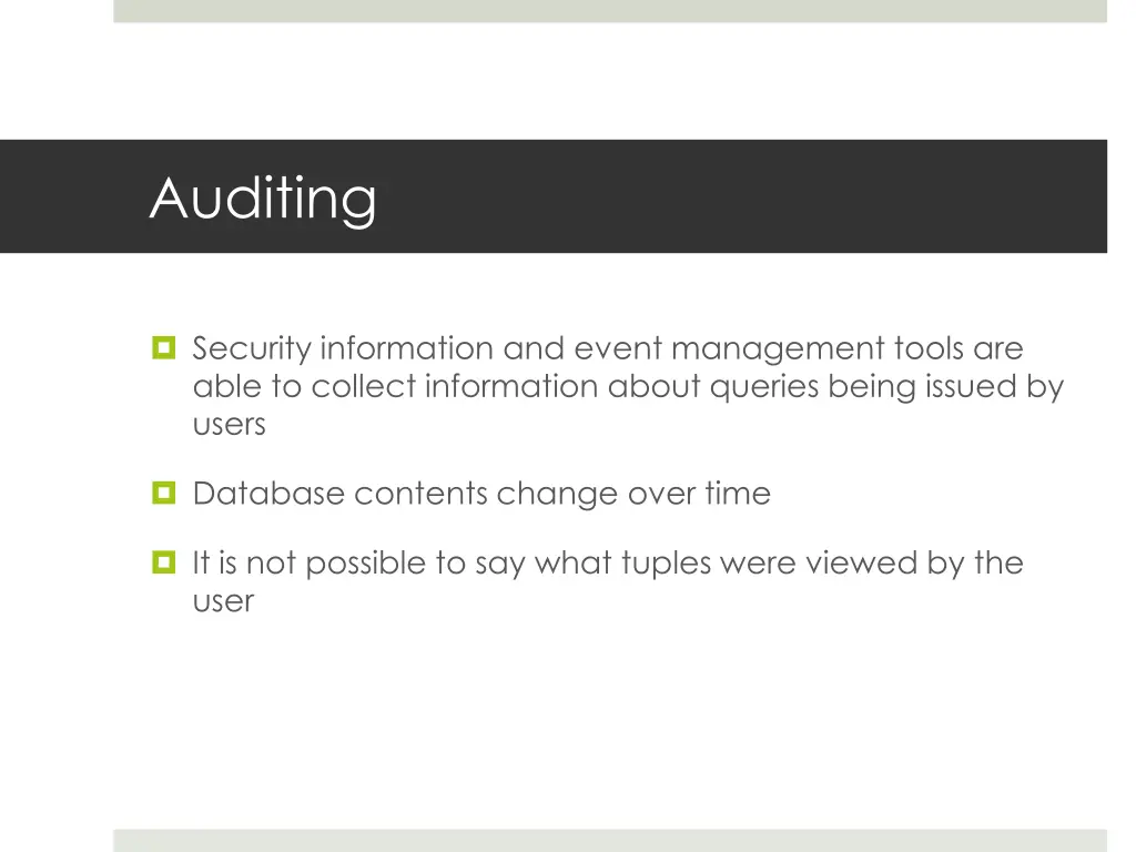 auditing