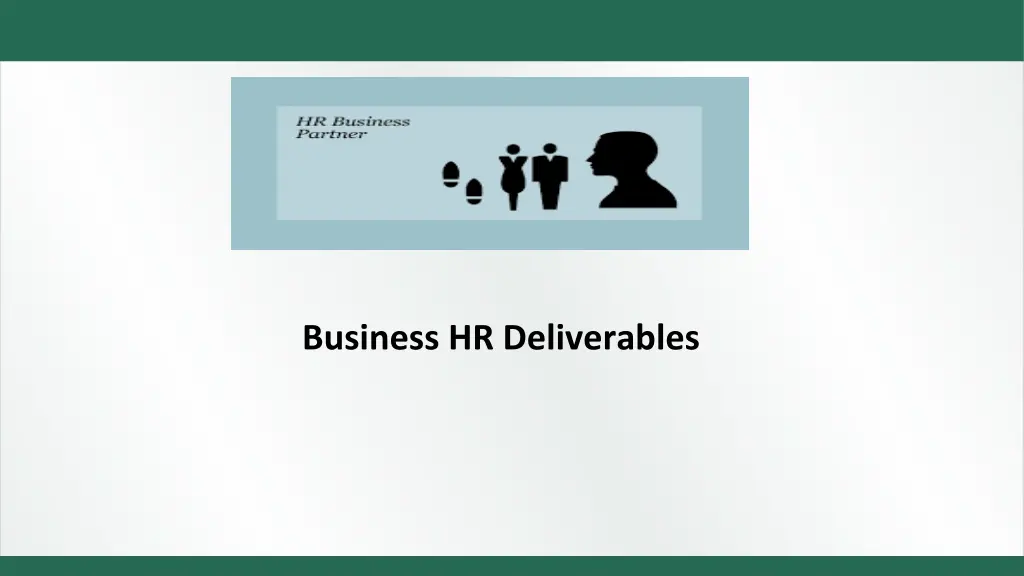 business hr deliverables