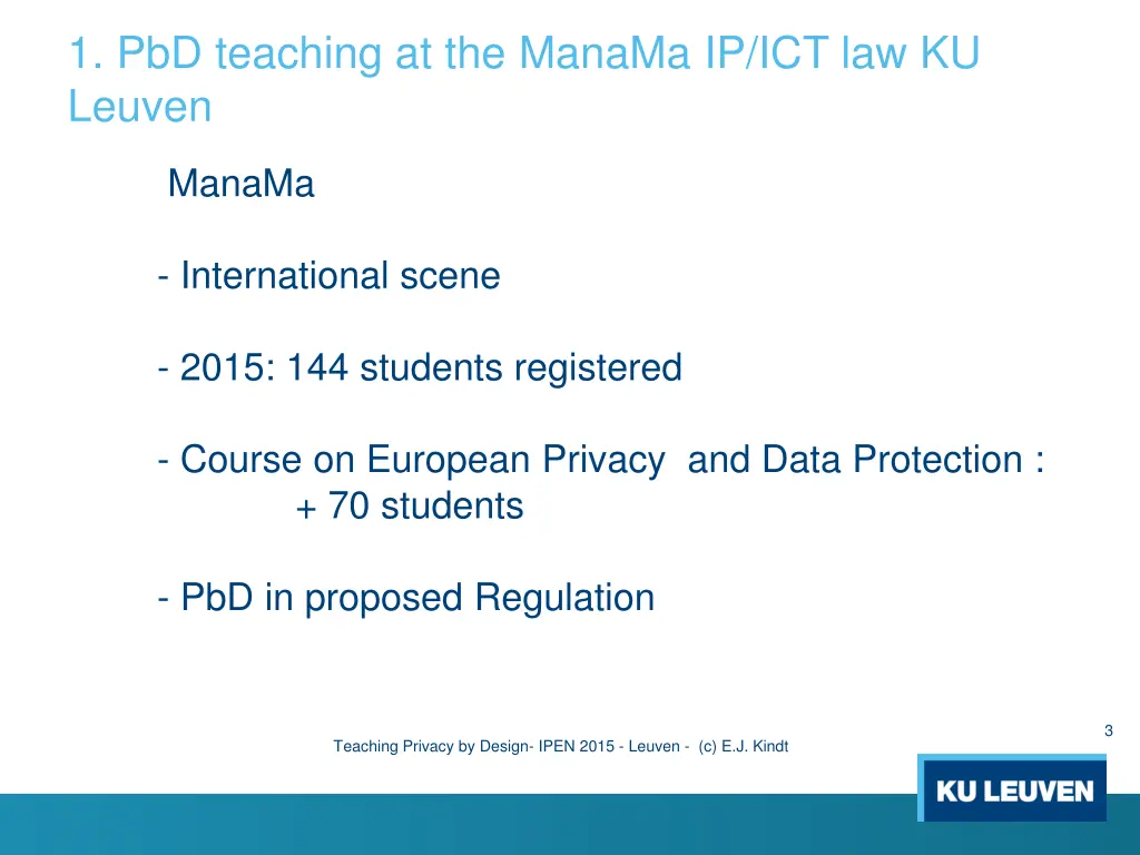 1 pbd teaching at the manama ip ict law ku leuven