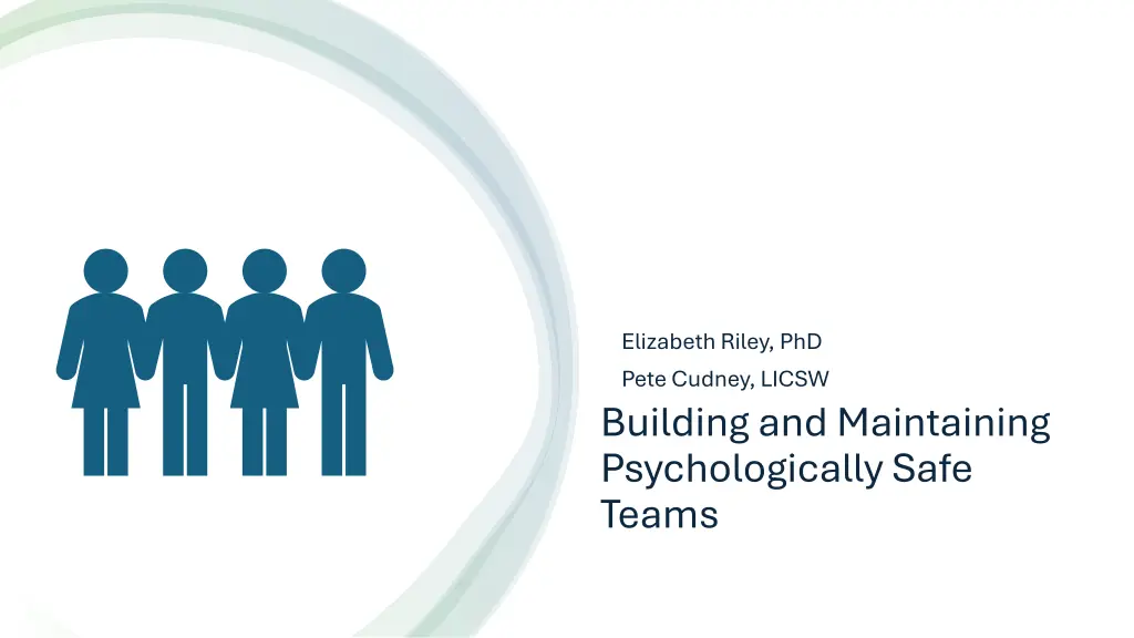 elizabeth riley phd pete cudney licsw