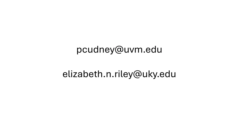 pcudney@uvm edu