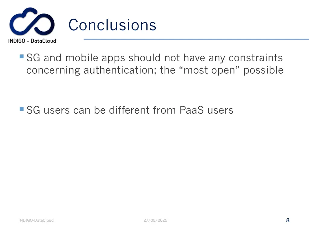 conclusions