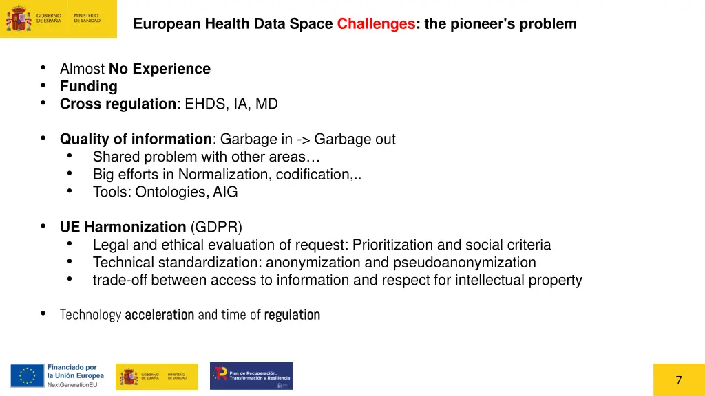 european health data space challenges the pioneer