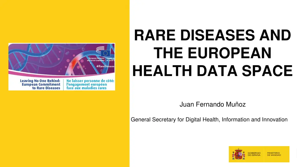 rare diseases and the european health data space
