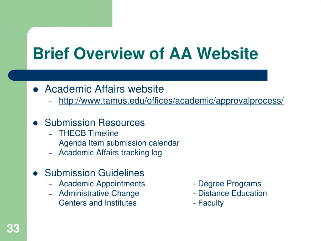 brief overview of aa website