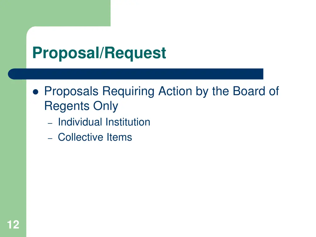 proposal request 1