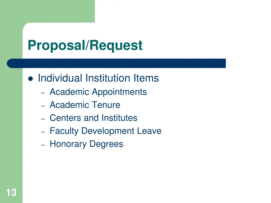 proposal request 2