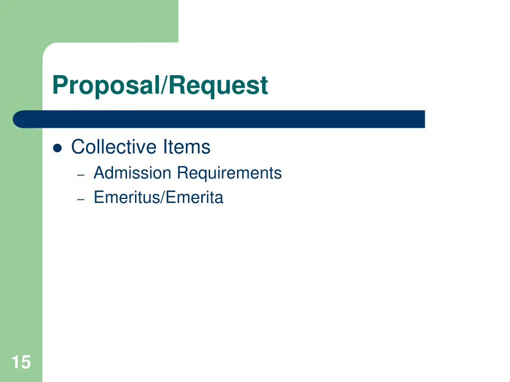 proposal request 3