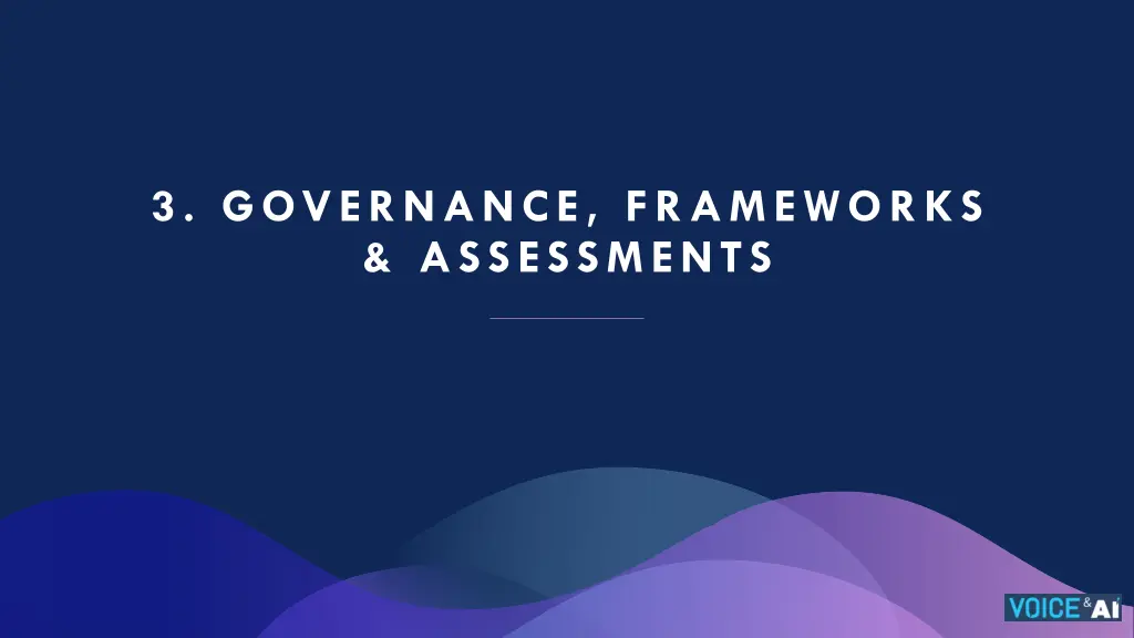 3 governance frameworks assessments