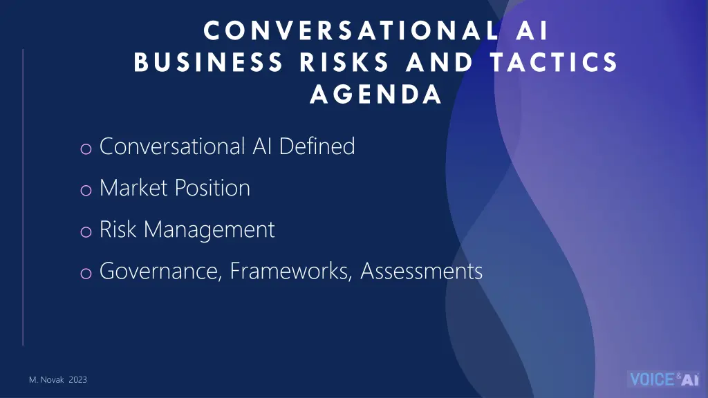 conversational ai business risks and tactics 1