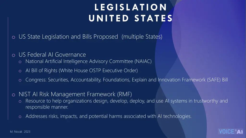 legislation united states