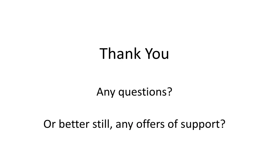 thank you