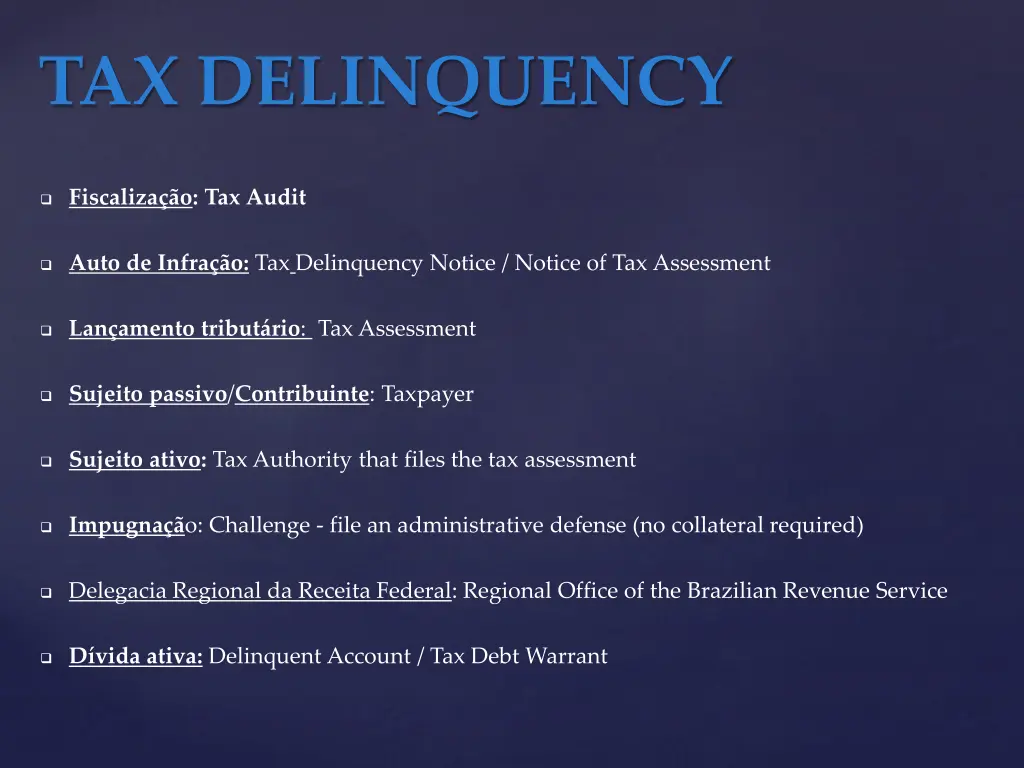 tax delinquency 1