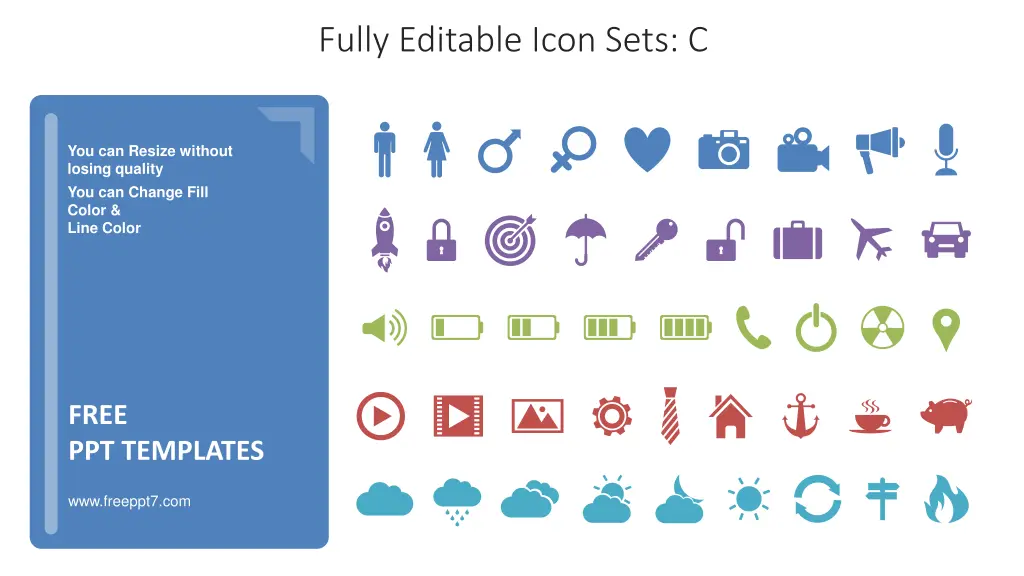fully editable icon sets c