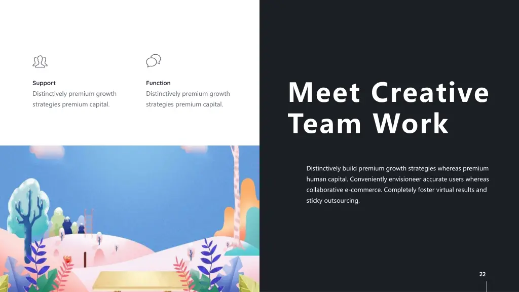 meet creative team work