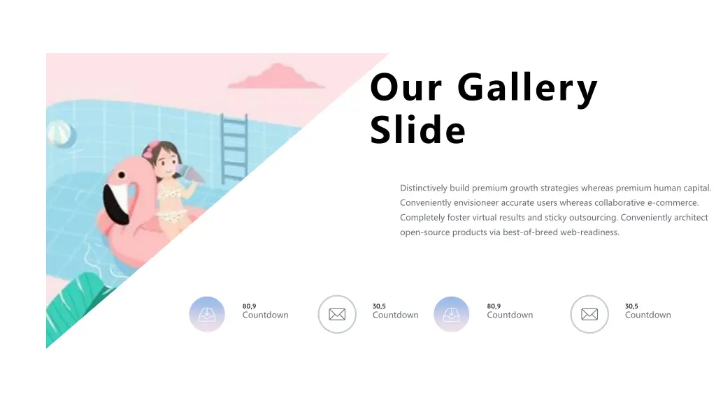 our gallery slide