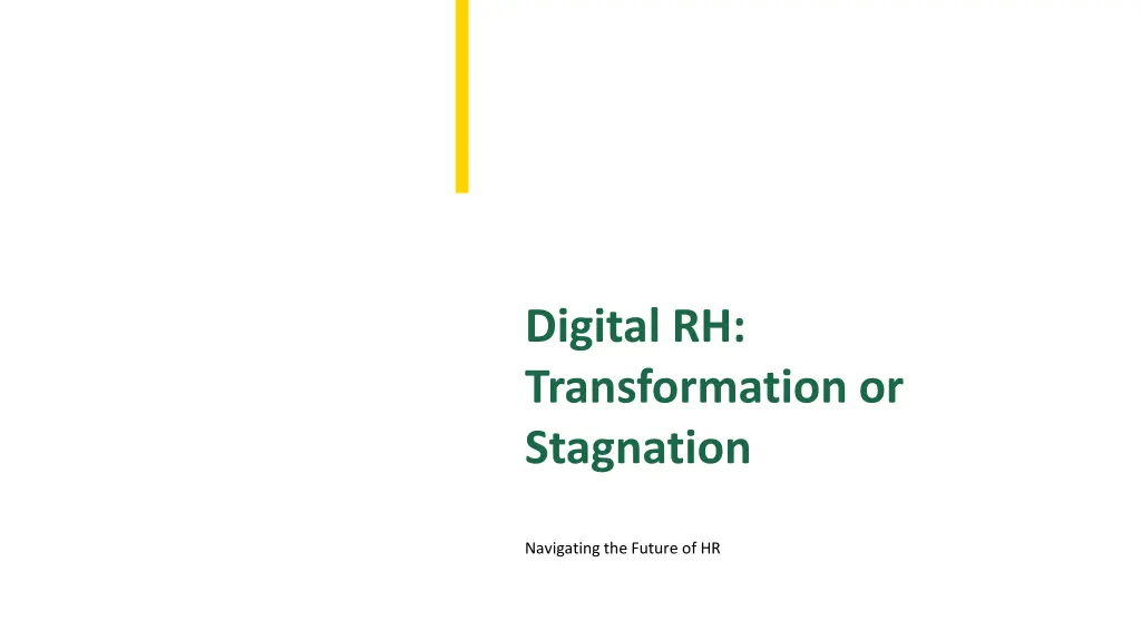 digital rh transformation or stagnation