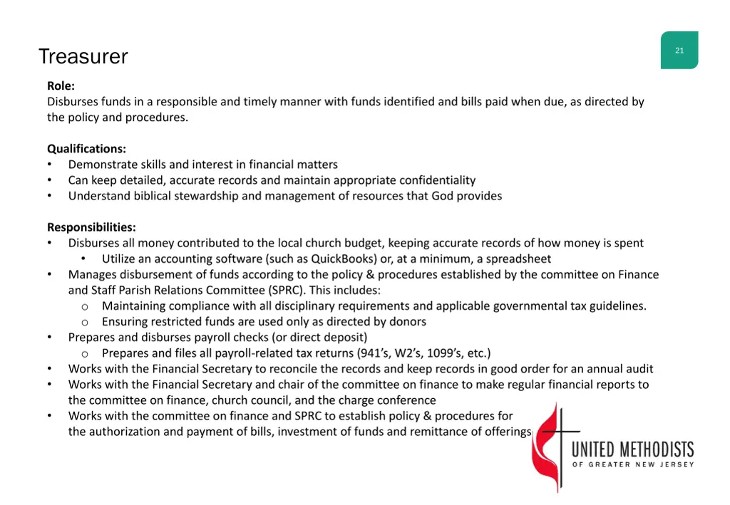 treasurer