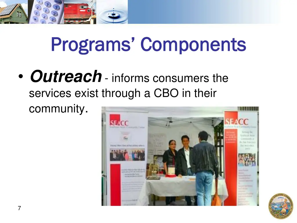 programs components programs components