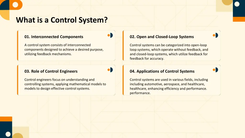 what is a control system