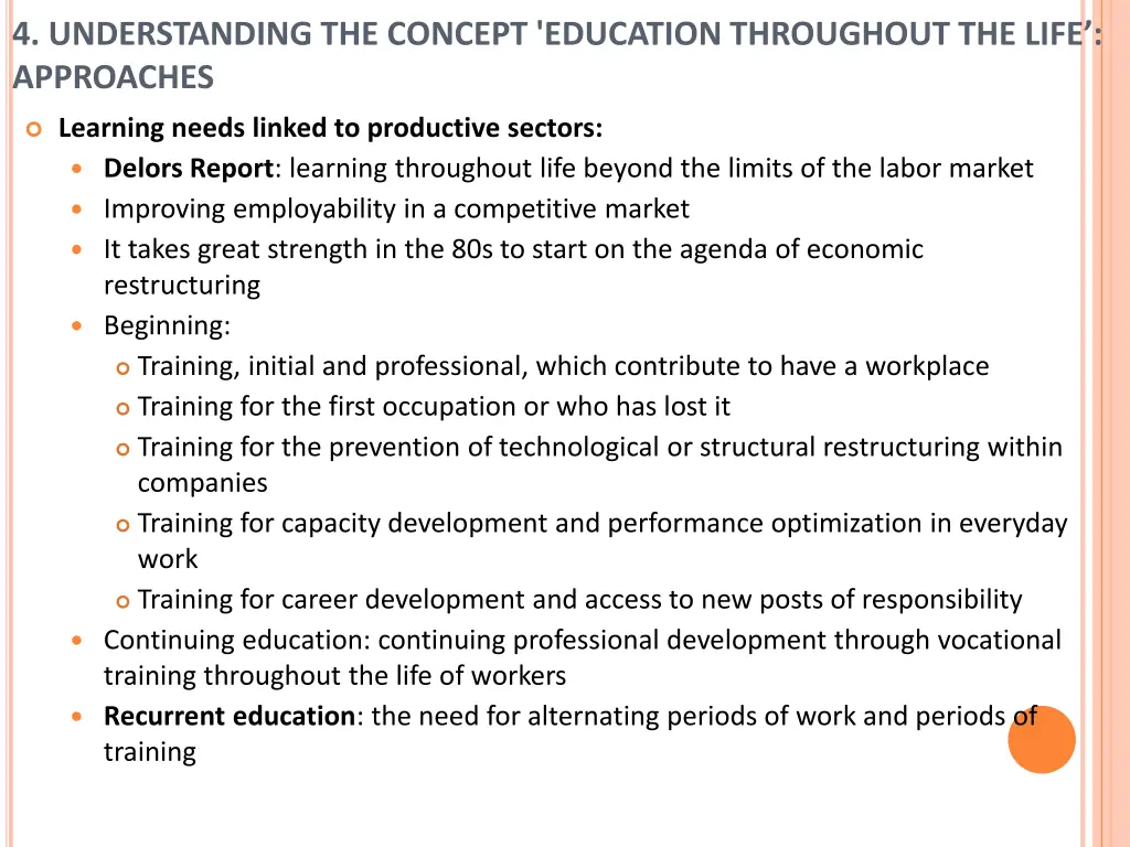 4 understanding the concept education throughout