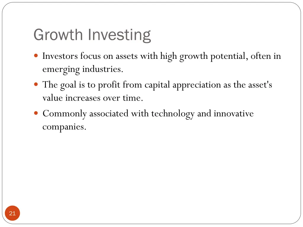 growth investing