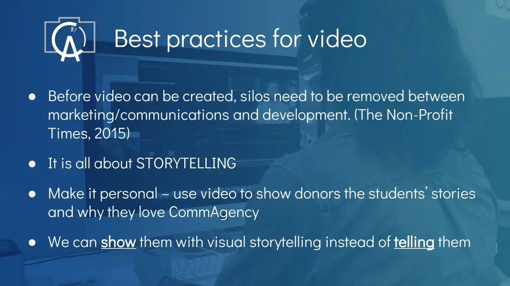 best practices for video