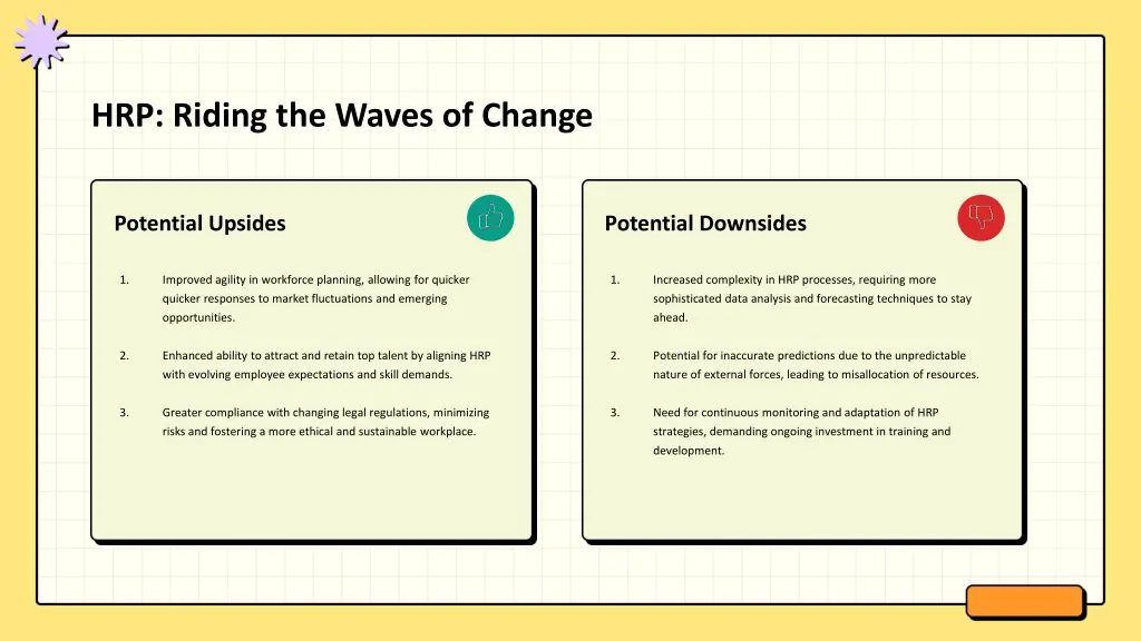 hrp riding the waves of change
