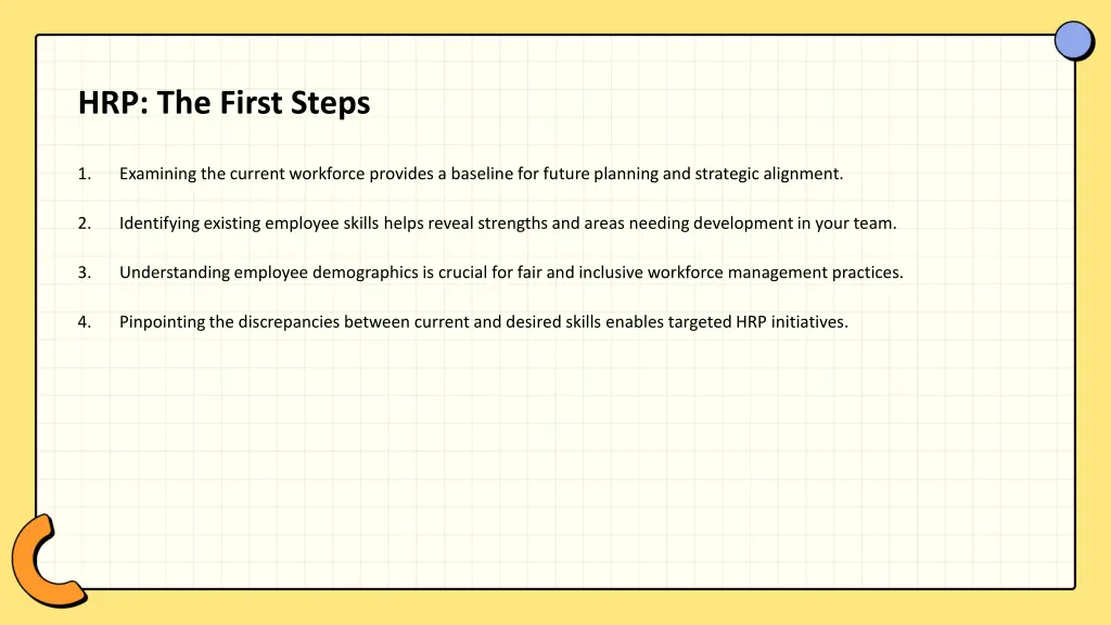 hrp the first steps