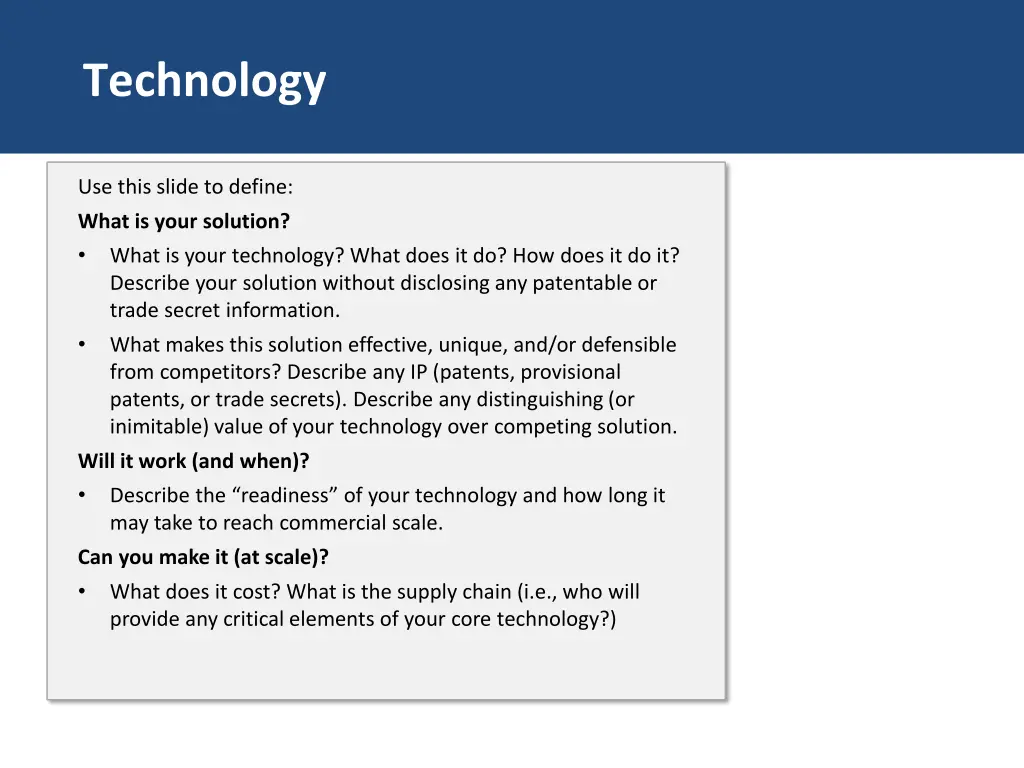 technology