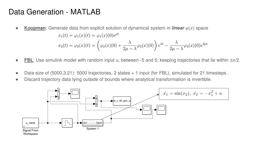 data generation matlab
