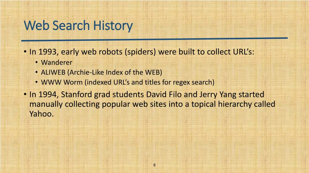 web search history web search history