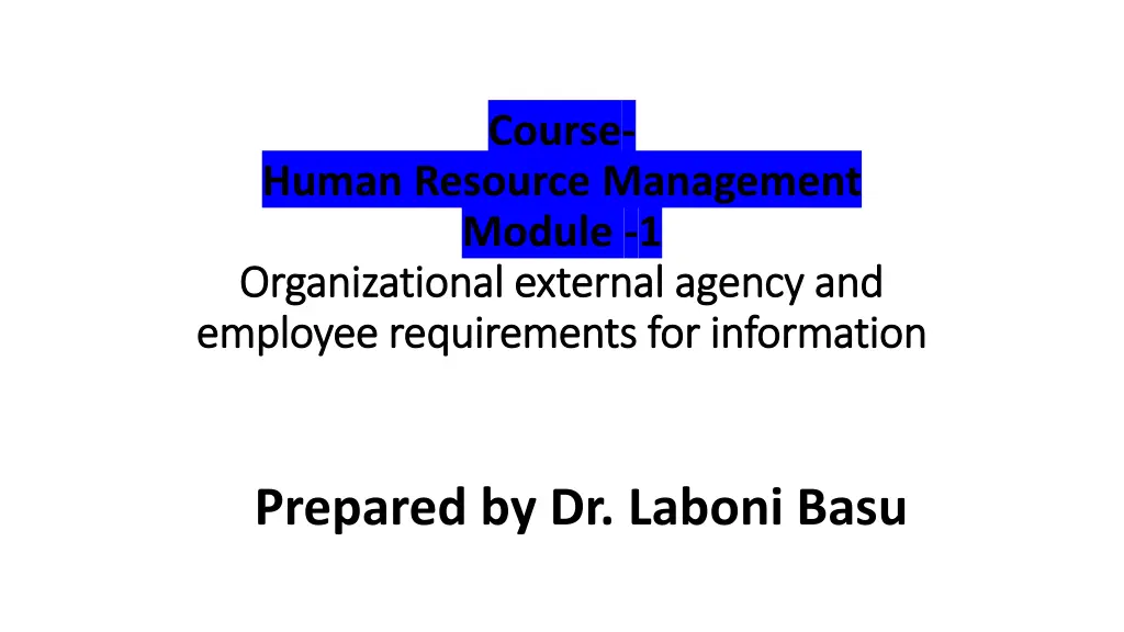course