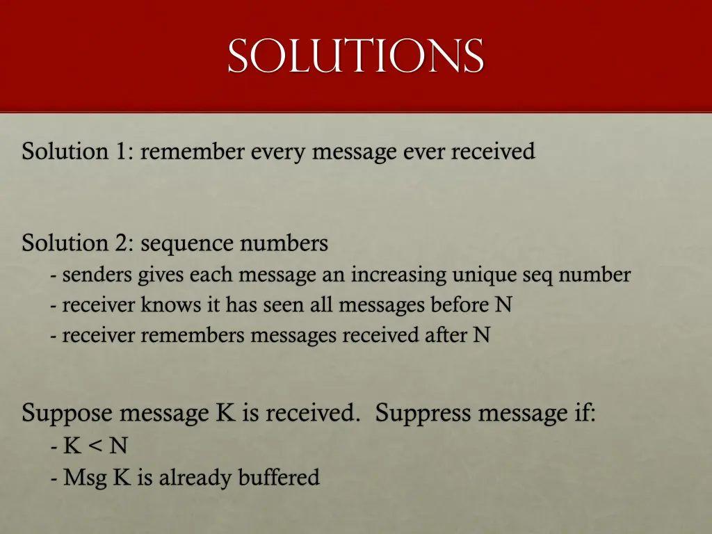 solutions