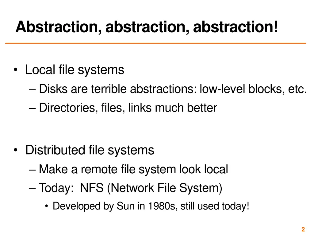 abstraction abstraction abstraction